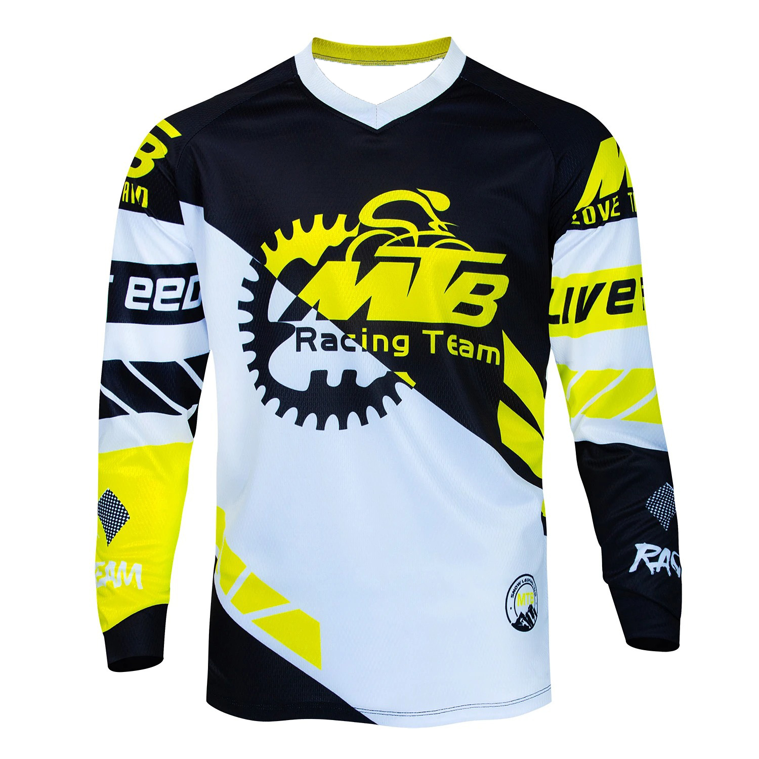 Cycling Gear Apparel - Men's Mountain Bike Racing Jersey Downhill