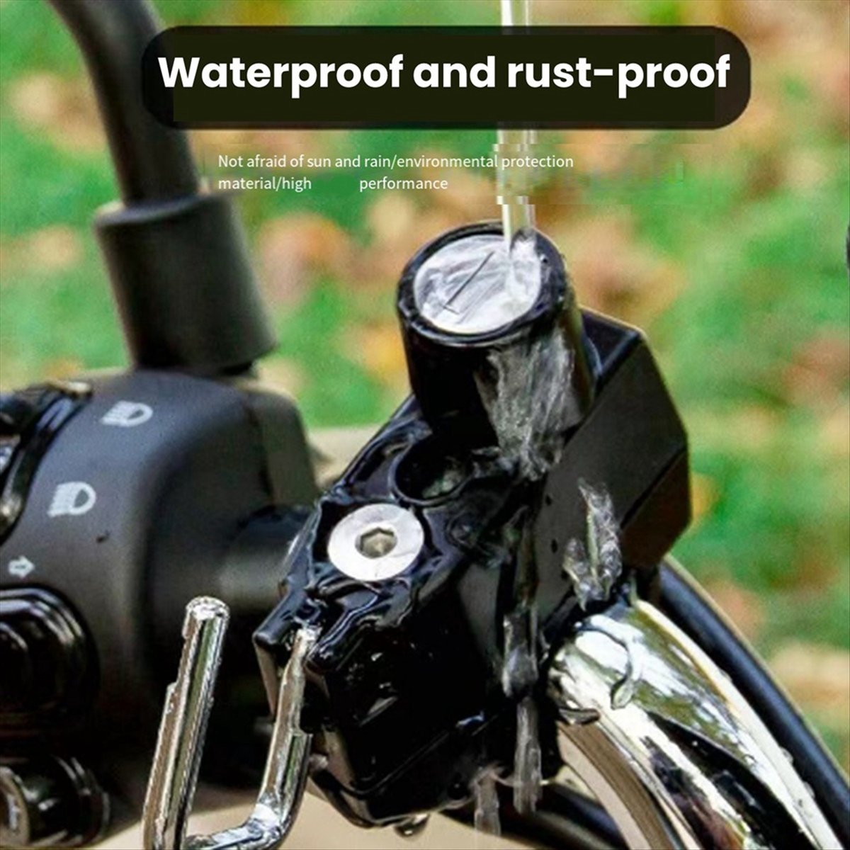Bicycle Helmet - ABST Motorcycle Helmet Lock Anti-Theft Bicycle