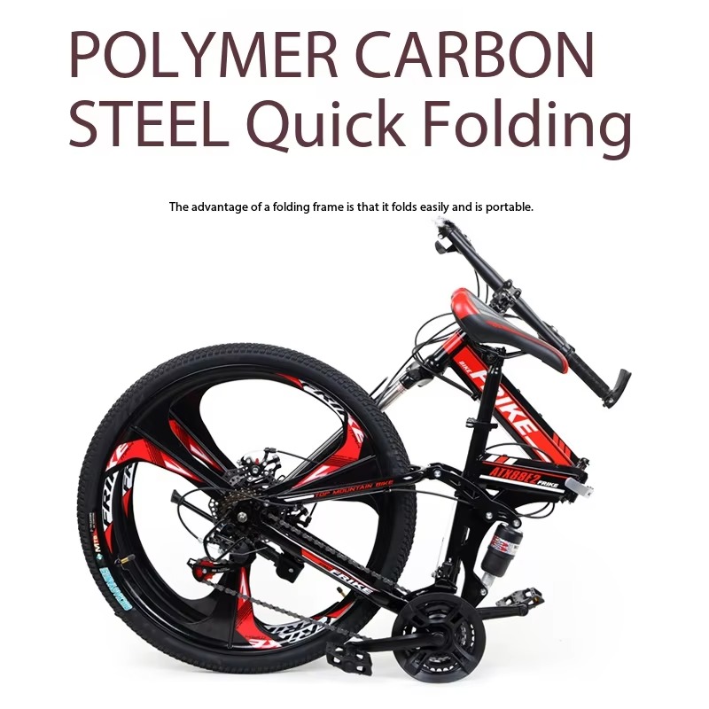 Carbon Bike Frame - Airo Folding Mountain Bike 17