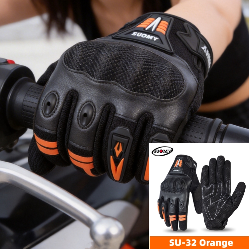 Xxl Cycling Gear - SUOMY Summer Motorcycle Gloves Full Finger
