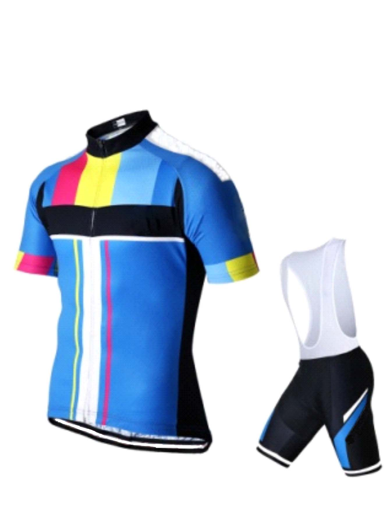 Cycling Gear Apparel - Men's Cycling Jersey & Shorts Set,