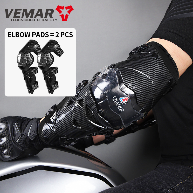 Cyclocross Gearing - VEMAR E-18H Motocross Elbow Protectors Motorcycle