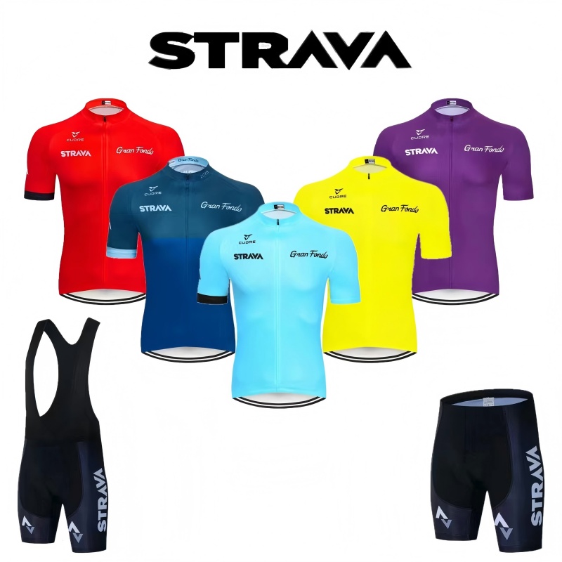 Cycling Gear Leaderboard - STRAVA Cycling Sets Cycling Clothes For