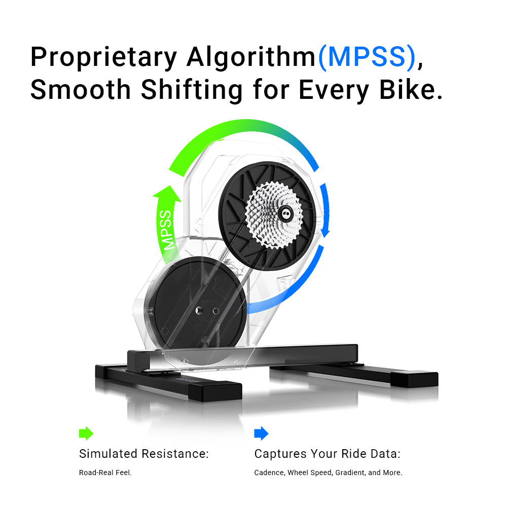 GEOID VE200 Smart Bike Trainer - Cyclocross Gearing 评论和价格
