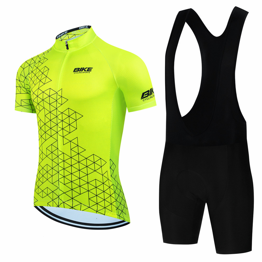 BIKE Summer Cycling Jersey Set - Cycling Gear Leaderboard 评论和价格