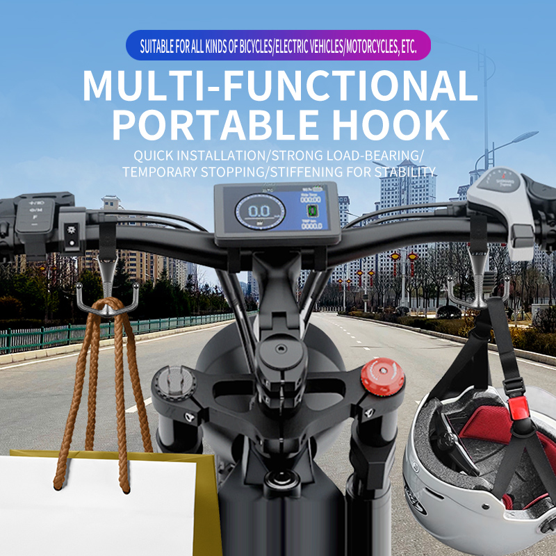 Electric bike hook, front univ - Bicycle Helmet 评论和价格