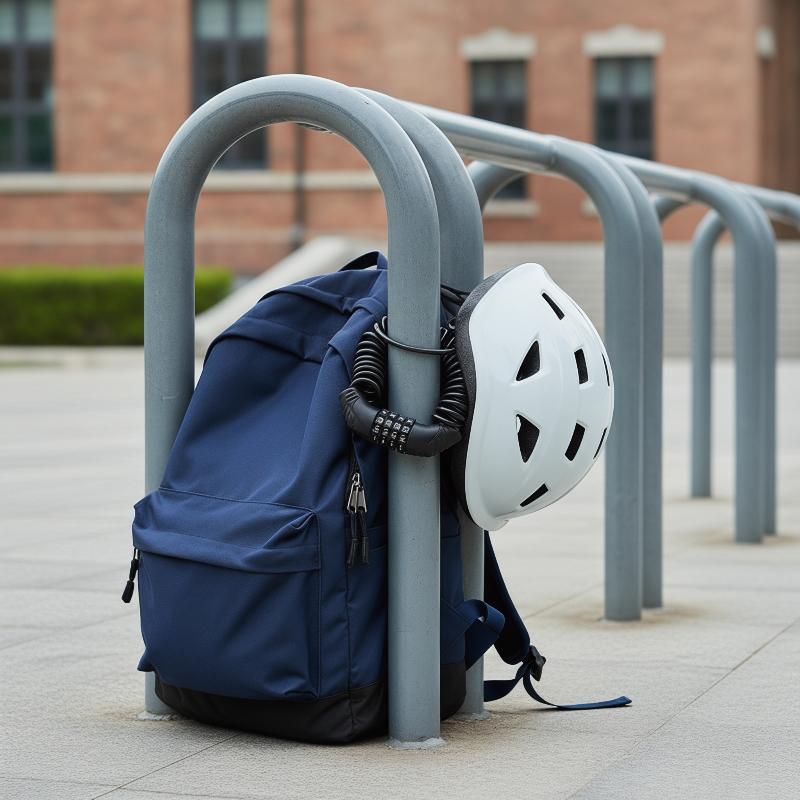 Motorcycle Helmet Lock Cable 4 - Bicycle Helmet 评论和价格