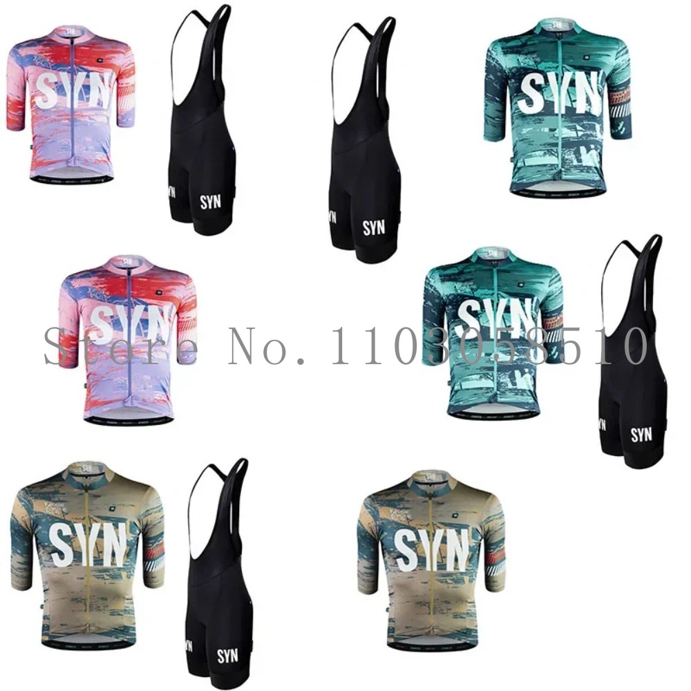 SYN Jersey Men's Bib Sponge Cu - Cycling Gear Leaderboard 评论和价格
