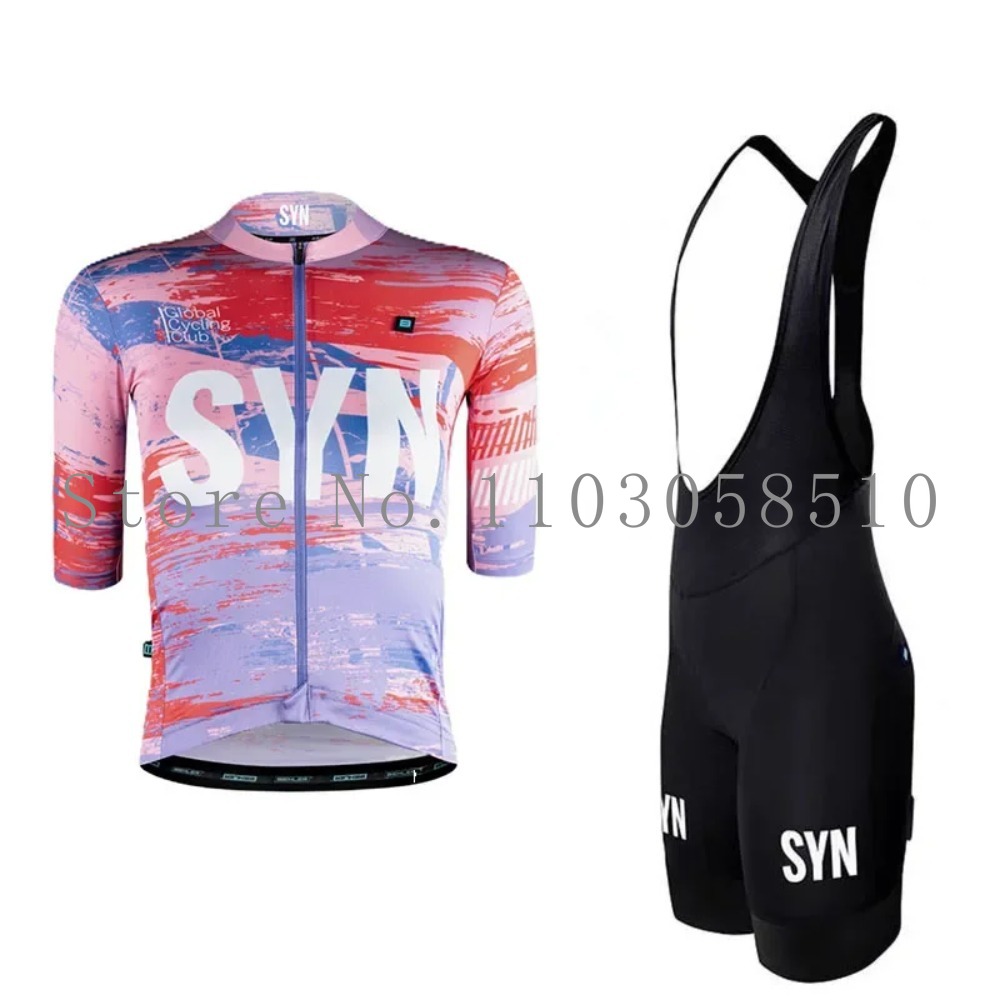 SYN Jersey Men's Bib Sponge Cu - Cycling Gear Leaderboard 评论和价格